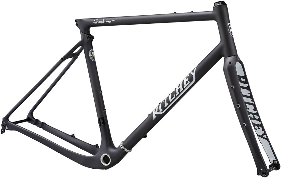 Ritchey Septimer Break-Away Carbon Frameset - 700c Carbon Black X-Large