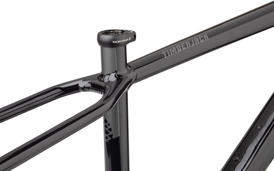 Salsa Timberjack Frame - 29/27.5" Aluminum Black X-Large