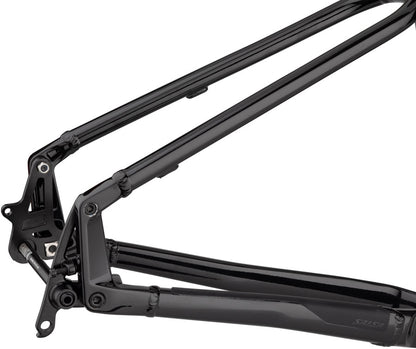Salsa Timberjack Frame - 29/27.5" Aluminum Black Large