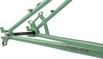 Surly Wednesday Fat Bike Frameset - 26" Steel Shangri-La Green Medium