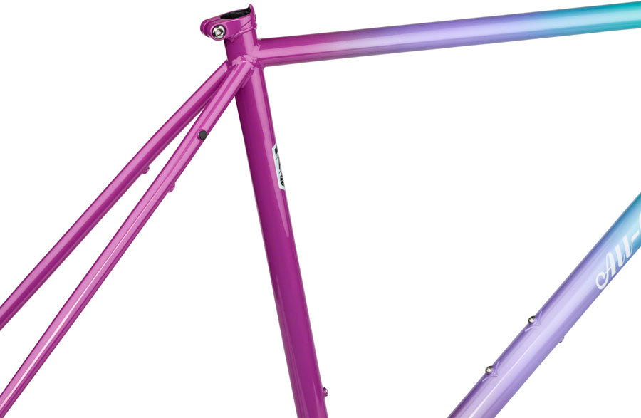 All-City Cosmic Stallion Frameset - 650b/700c  Steel Mermaid Fade 58cm