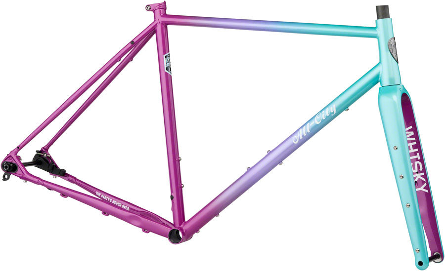 All-City Cosmic Stallion Frameset - 650b/700c  Steel Mermaid Fade 58cm