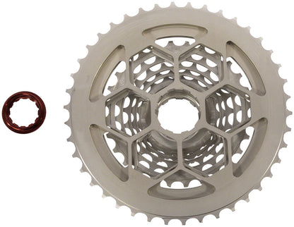 Prestacycle UniBlock PRO Gravel Cassette - 11-Speed For HG 11 Freehub 11-40 Silver