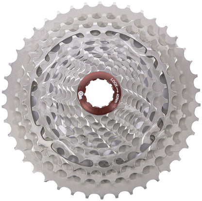 Prestacycle UniBlock PRO Gravel Cassette - 11-Speed For HG 11 Freehub 11-40 Silver