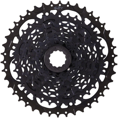 microSHIFT Sword BLK 1x9-Speed Groupset - Includes Brake/Shifters Rear Derailleur Medium Cage 11-42t Cassette