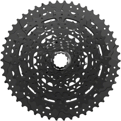 SunRace M993 Cassette - 9 Speed 11-50t ED Black Alloy Spider and Lockring