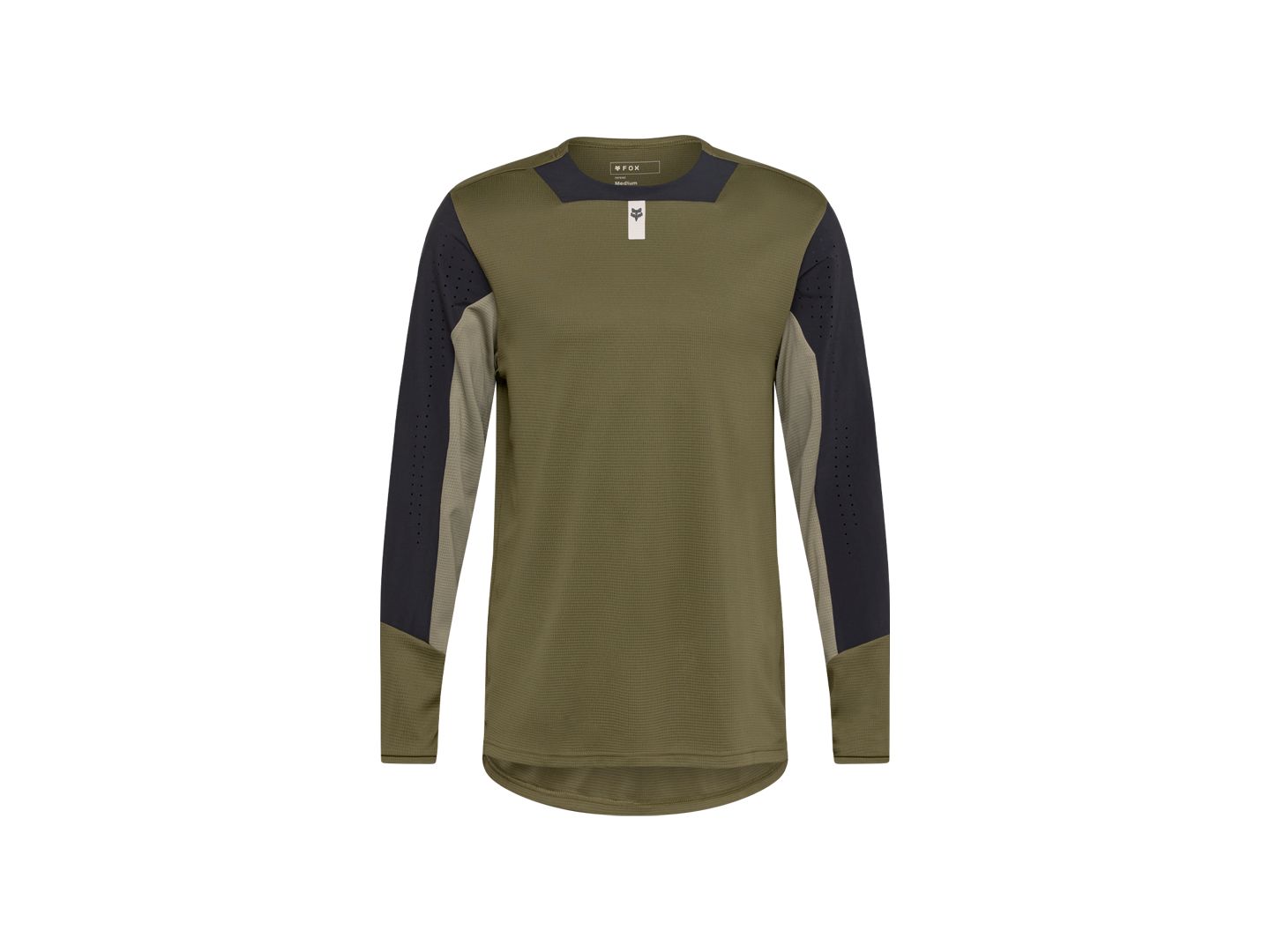 Jersey Fox Racing 25 Defend Long Sleeve Small Olive Green