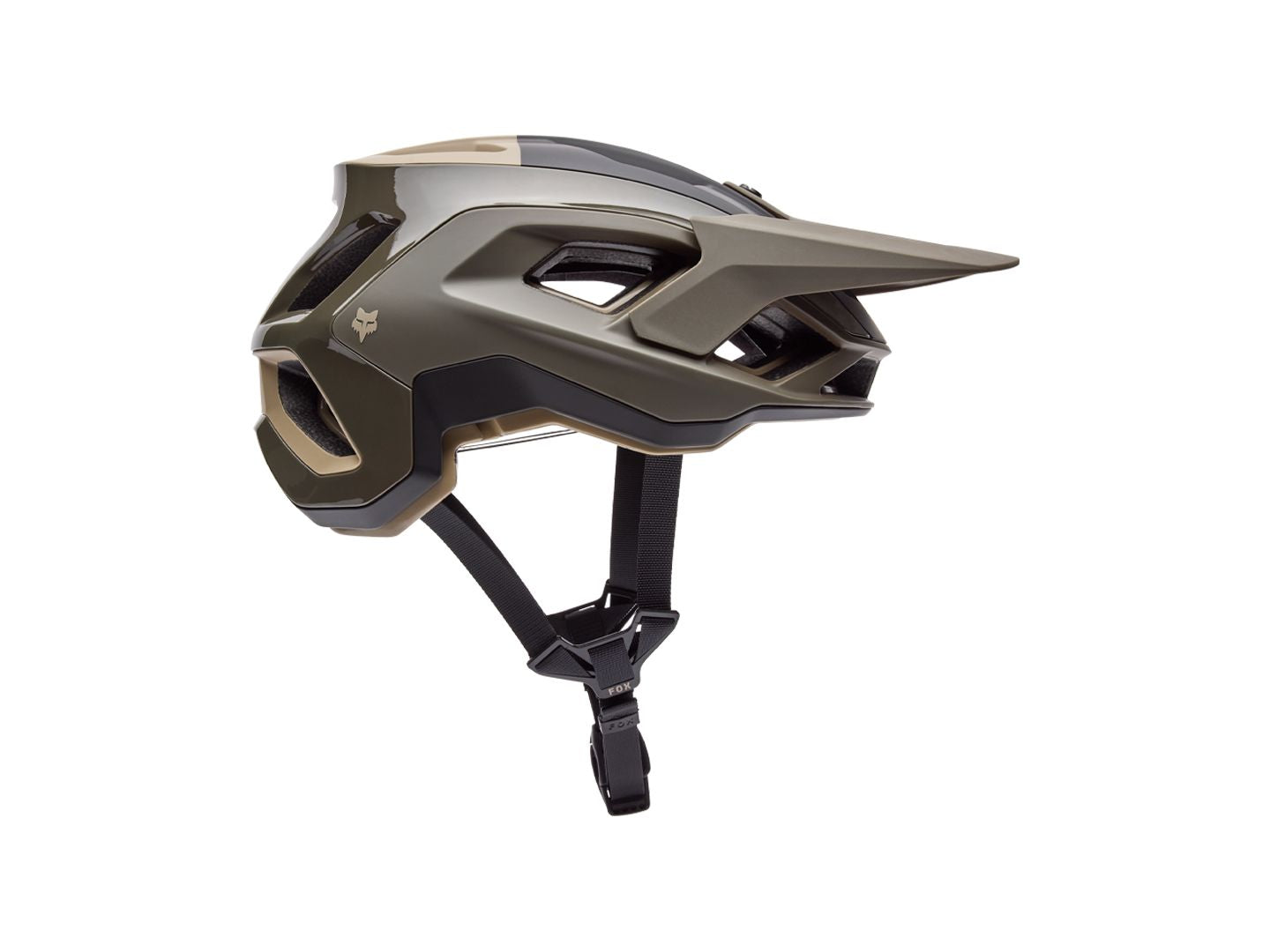 Helmet Fox Racing 25 Speedframe RS Large Dark Green