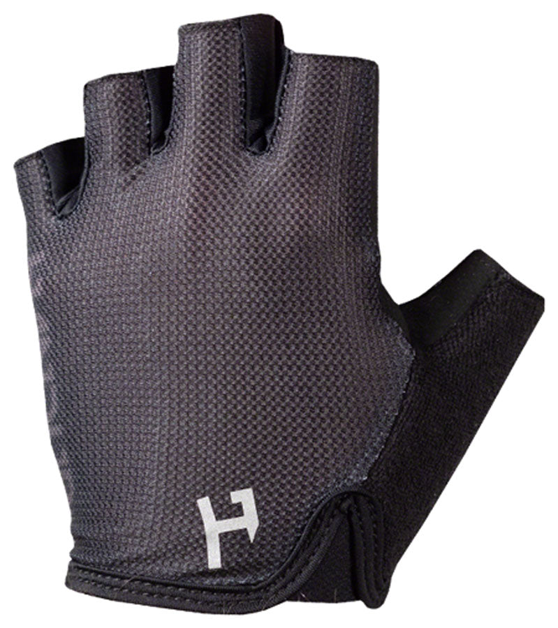 Handup Shorties Gloves - Solid Black Short Finger Small