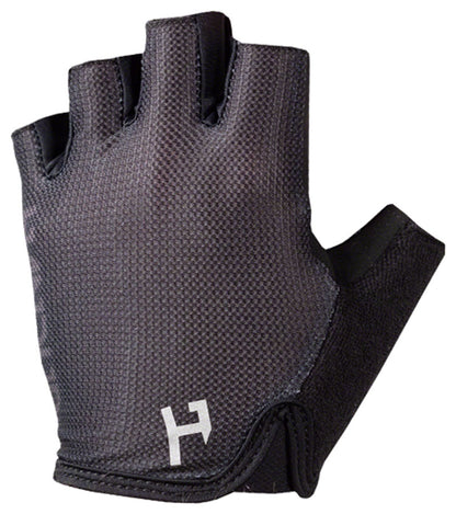 Handup Shorties Gloves - Solid Black Short Finger Small