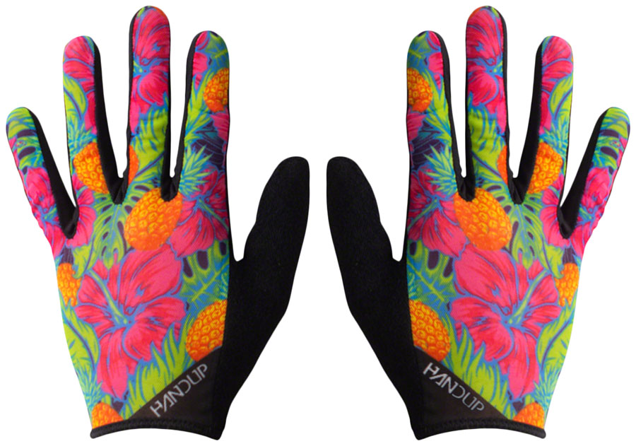 Handup Vented Gloves - Pineapples Carribbean Full Finger X-Large