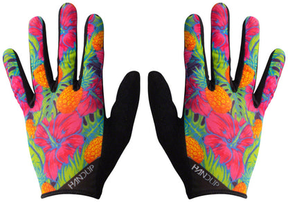 Handup Vented Gloves - Pineapples Carribbean Full Finger X-Large