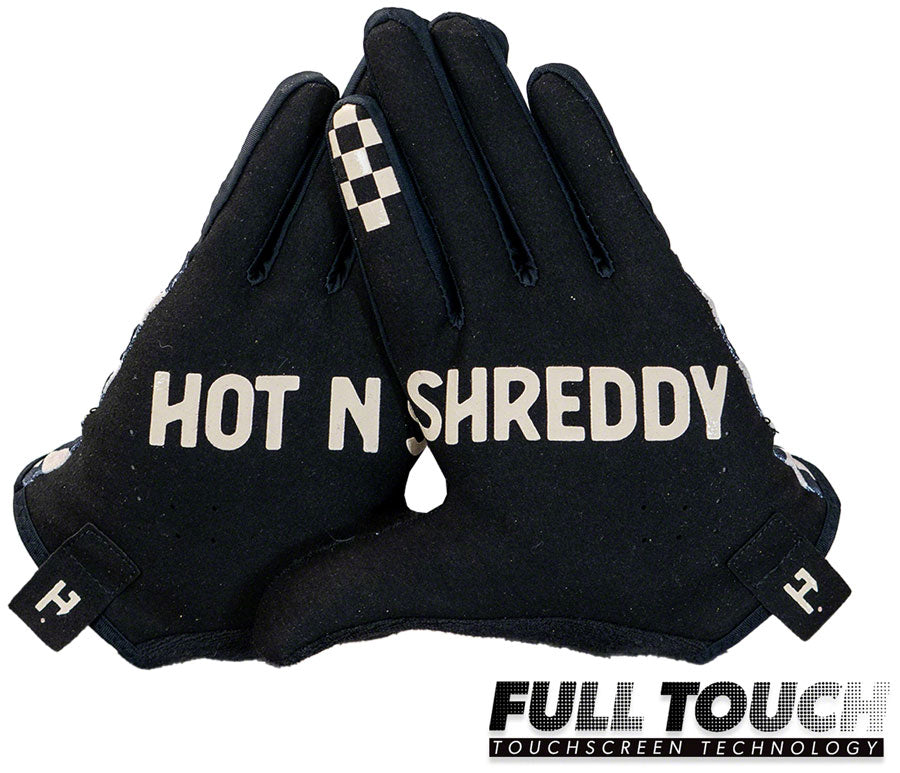 Handup Most Days Gloves - Checkered Black/Tan Xlarge