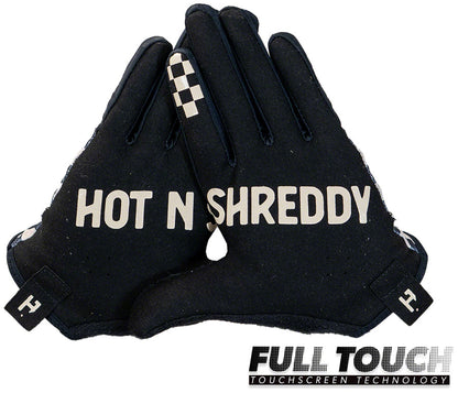 Handup Most Days Gloves - Checkered Black/Tan Xlarge