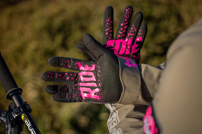 Muc-Off Summer Lightweight Mesh Rider Gloves - Green Xlarge