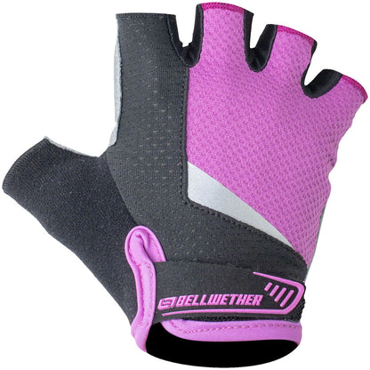 Bellwether Ergo Gel Gloves - Purple Short Finger Womens Small