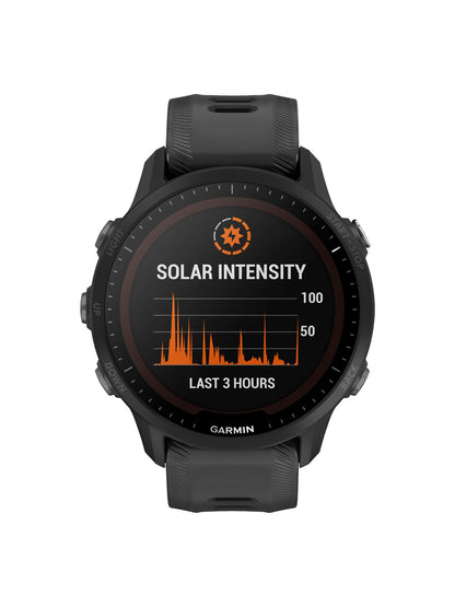 Garmin Forerunner 955 Solar GPS Smartwatch - 45.6mm Black