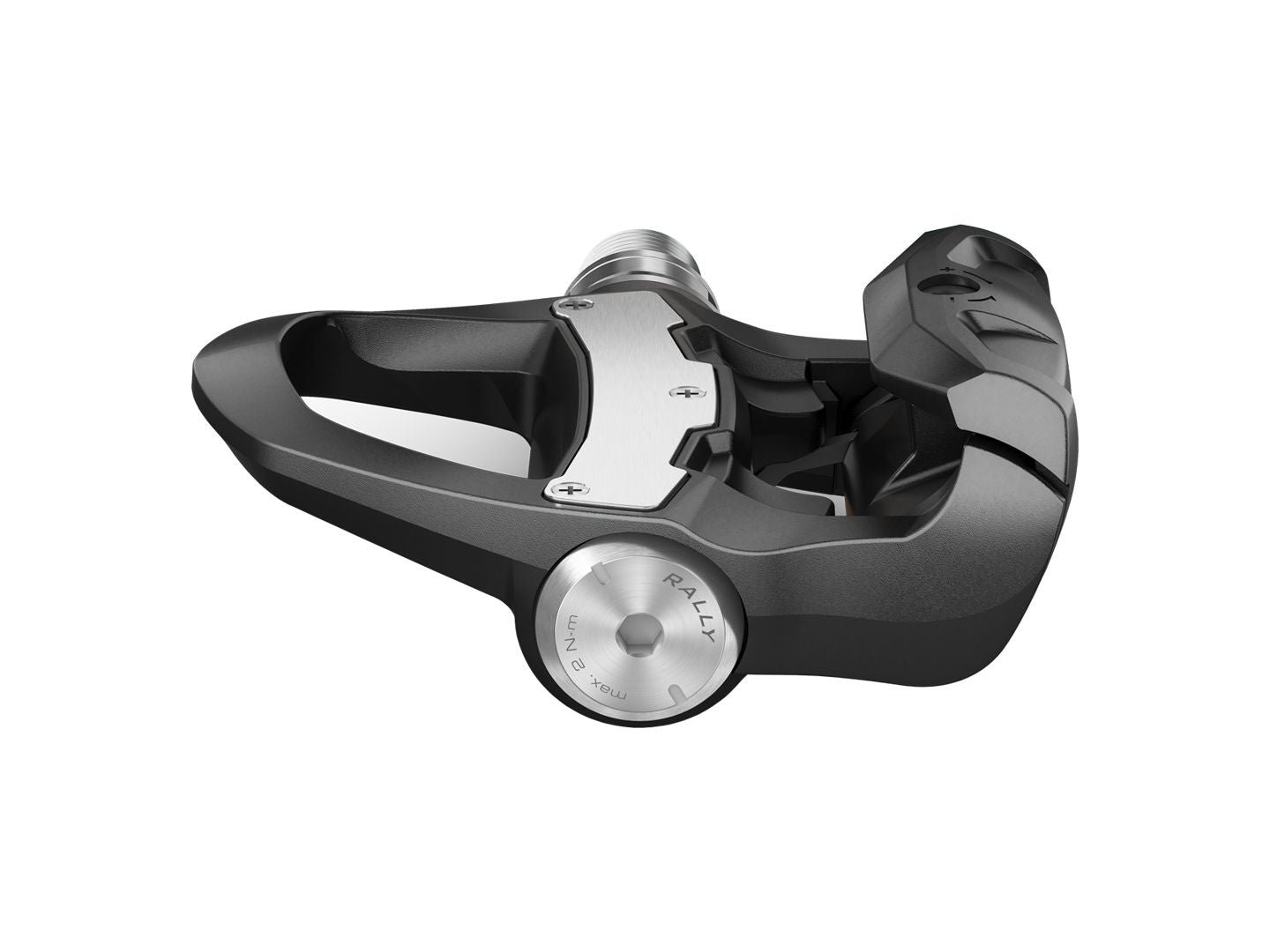 Garmin Rally RK100 Power Meter Pedals - Single Sided Clipless Composite 9/16" BLK Pair Single-Sensing LOOK KEO