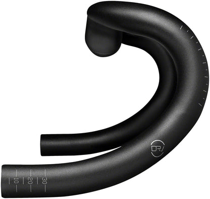 Profile Design DRV/GMR Drop Handlebar - 38cm 121mm Drop 70mm Reach 31.8mm 9mm Rise BLK