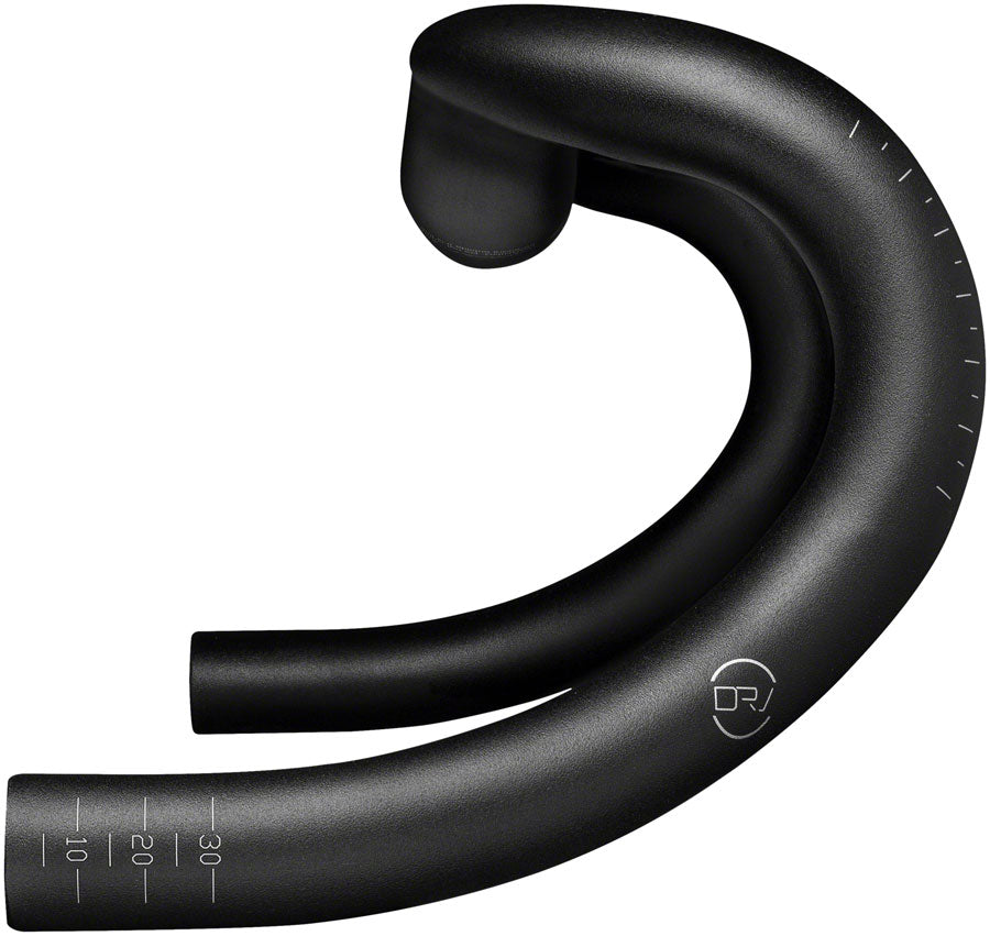 Profile Design DRV/GMR Drop Handlebar - 40cm 121mm Drop 70mm Reach 31.8mm 9mm Rise BLK