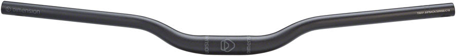 MSW Mountain Handlebar: 35mm Rise 31.8 720mm wide Black