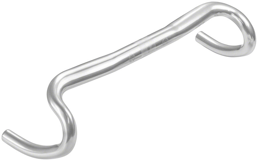 Velo Orange Nouveau Randonneur Handlebar - 31.8 5 Degree Sweep 85mm reach 128mm Drop 42cm Silver