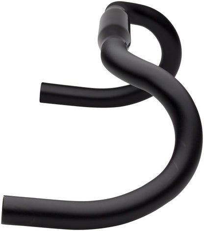 Salsa Cowchipper Deluxe Drop Handlebar - 31.8mm Clamp 42cm Width Aluminum BLK
