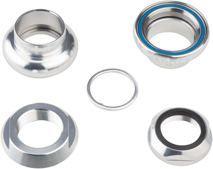 Velo Orange Threaded Headset - Sealed Bearing Grand Cru EC30 /25.-24tpi Upper | EC30/26 Lower Silver
