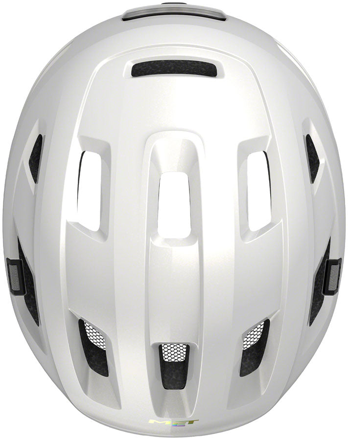 MET E-Mob MIPS Helmet - White Gloss Small