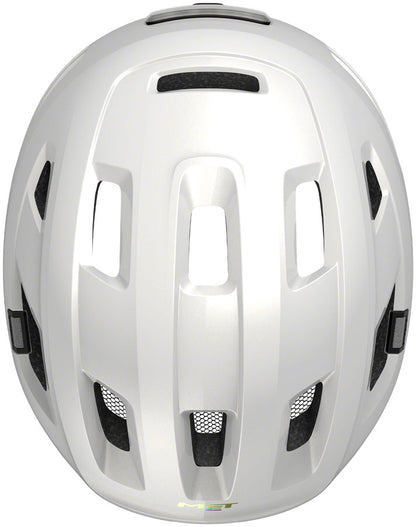 MET E-Mob MIPS Helmet - White Gloss Medium