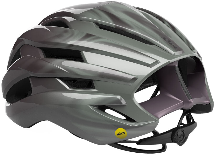 MET Trenta Helmet - Opal Gray Gloss Small