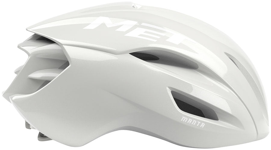 MET Manta Limited Edition Helmet - Absolute White Small