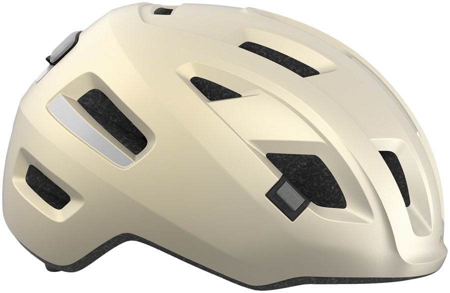 MET E-Mob Mips Helmet - Vanilla Ice Matte Small