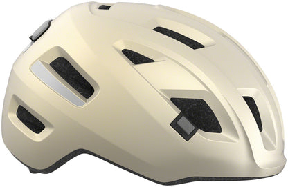 MET E-Mob Mips Helmet - Vanilla Ice Matte Small