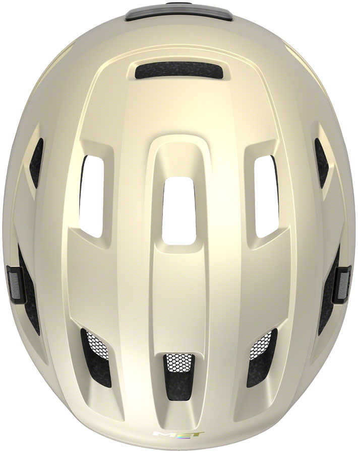 MET E-Mob Mips Helmet - Vanilla Ice Matte Large