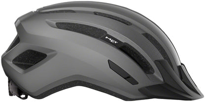 MET Downtown Mips Helmet - Gray Glossy Large