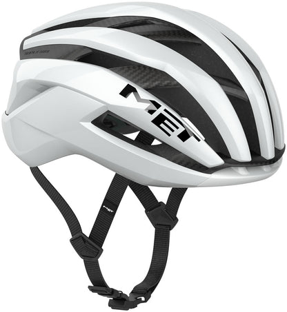 MET Trenta 3K Carbon Helmet - White Gloss Medium