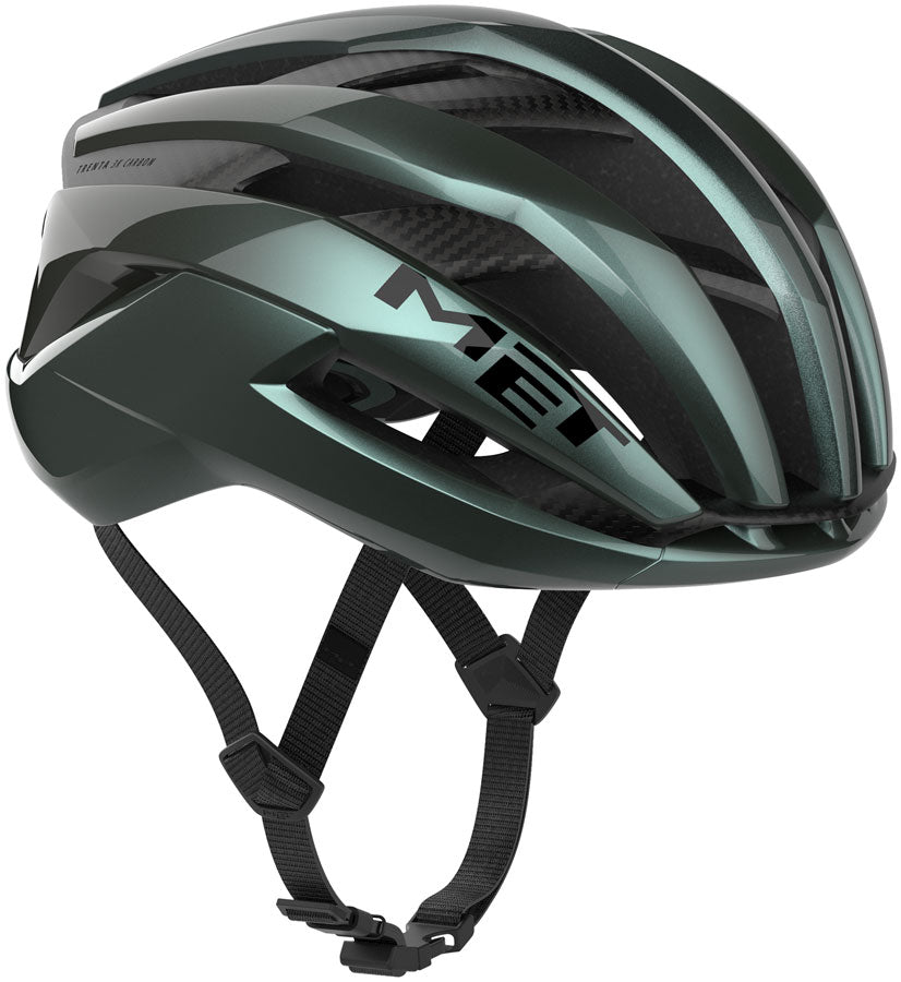 MET Trenta 3K Carbon Helmet - Hyper Teal Large