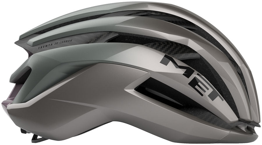 MET Trenta 3K Carbon Helmet - Opal Gray Small
