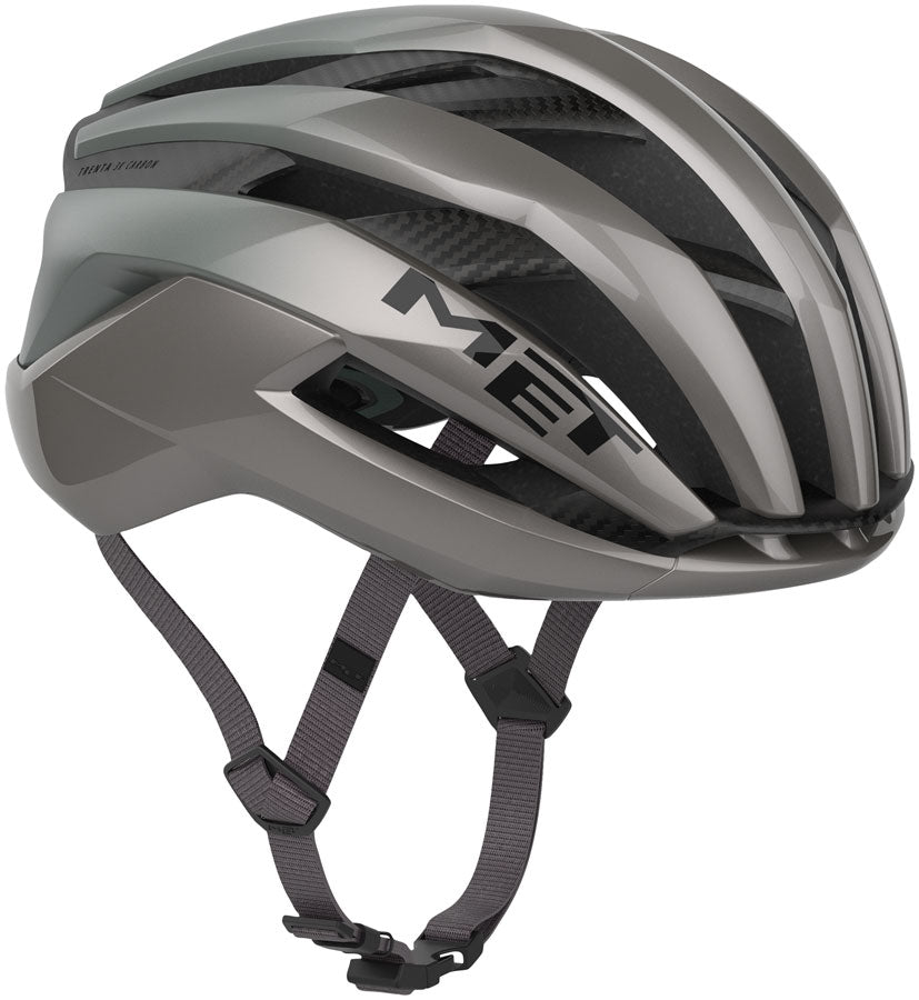 MET Trenta 3K Carbon Helmet - Opal Gray Medium