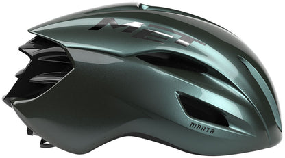 MET Manta Helmet - Hyper Teal Glossy Medium