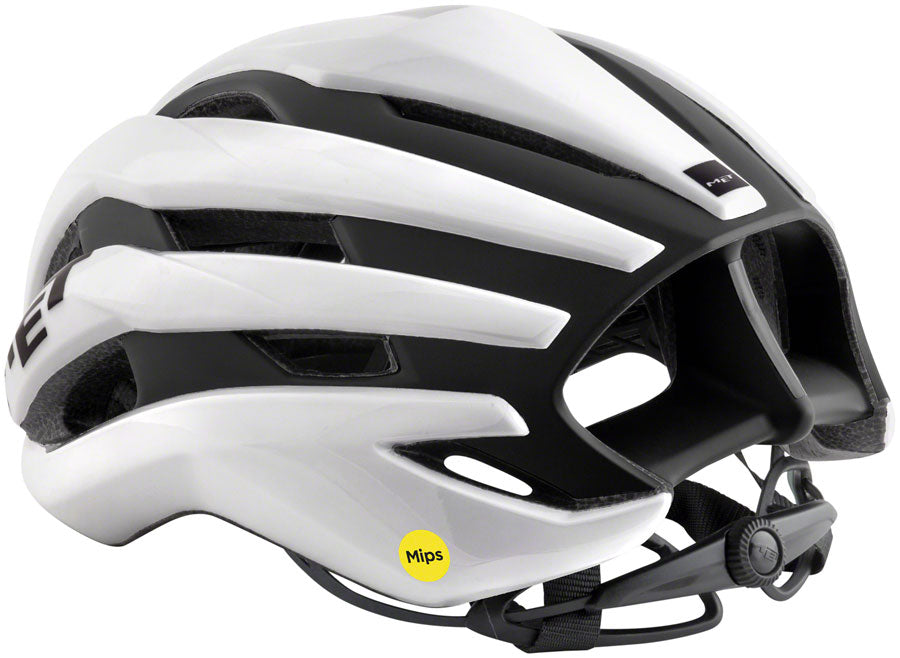 MET Trenta MIPS Helmet - White/Black Matte/Glossy Small