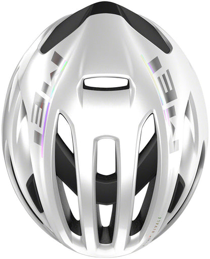 MET Rivale MIPS Helmet - White Holographic Glossy Small