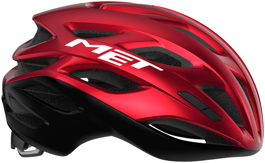 MET Estro MIPS Helmet - Red/Black Metallic Glossy Large