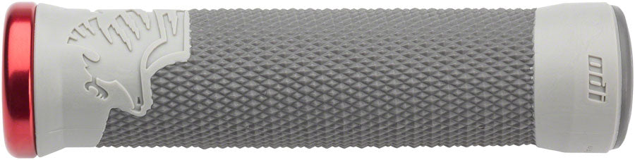 ODI AG2 Grips - Graphite Cool Gray Lock-On