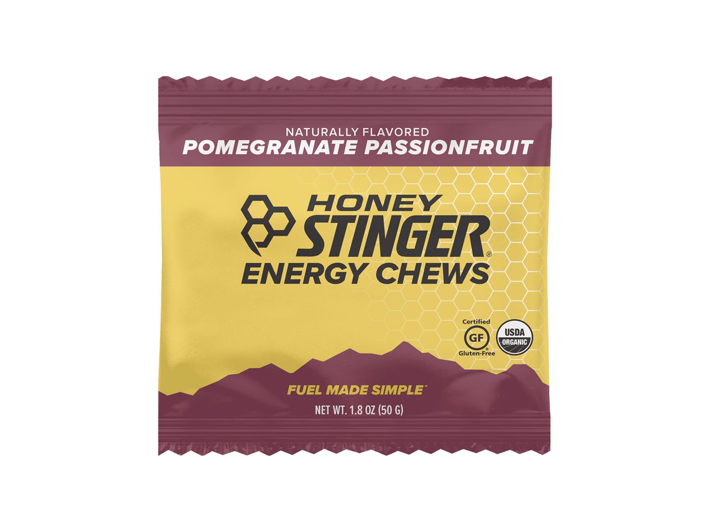 Supplement Honey Stinger Chews Pomegranate 12 Pack
