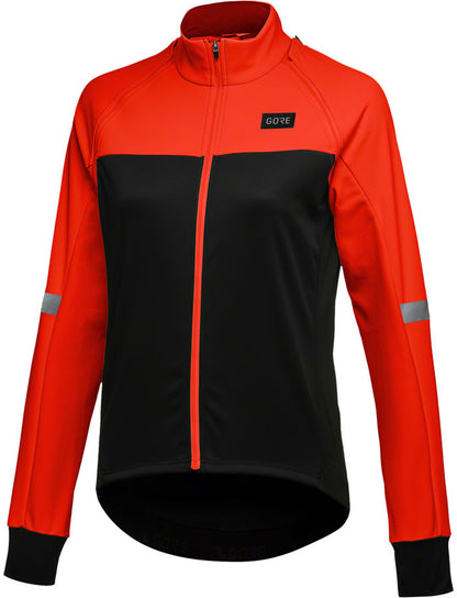 Gorewear Phantom Jacket - Black/Fireball Womens Small