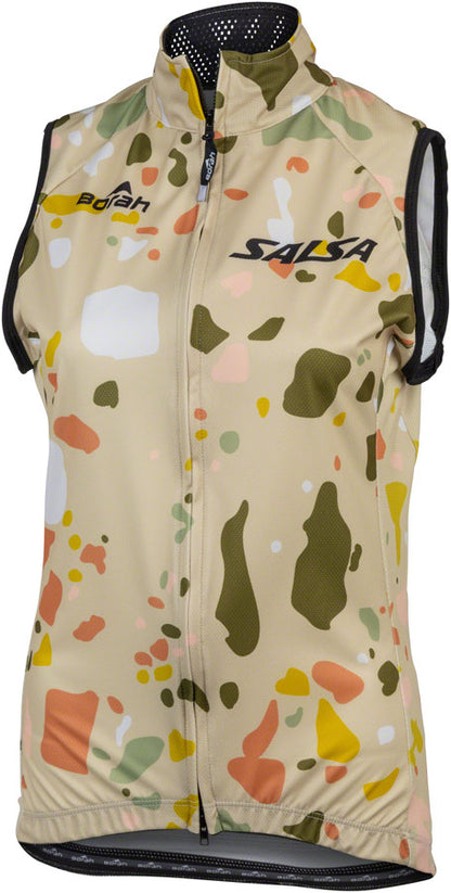Salsa Womens Terrazzo Vest - X-Large Tan