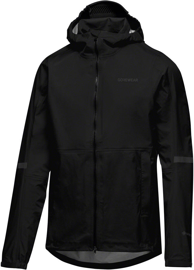 Gorewear Lupra Gore-Tex 2.0 Hooded Jacket - Black Mens Large