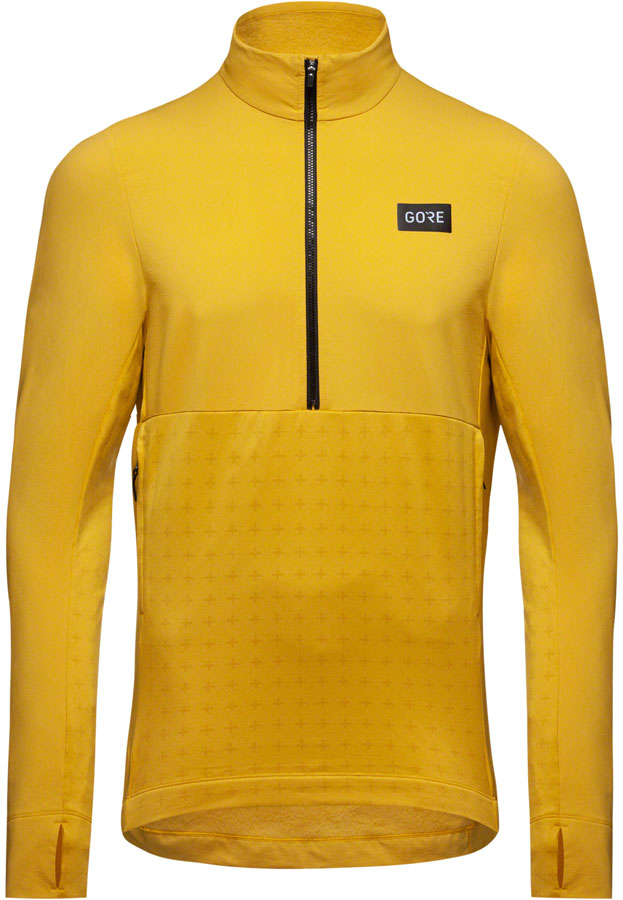 Gorewear Trail KPR Hybrid 1/2-Zip Jersey - Uniform Sand Mens Medium